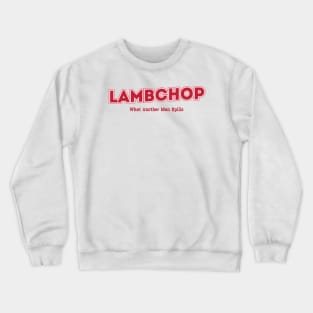 Lambchop What Another Man Spills Crewneck Sweatshirt